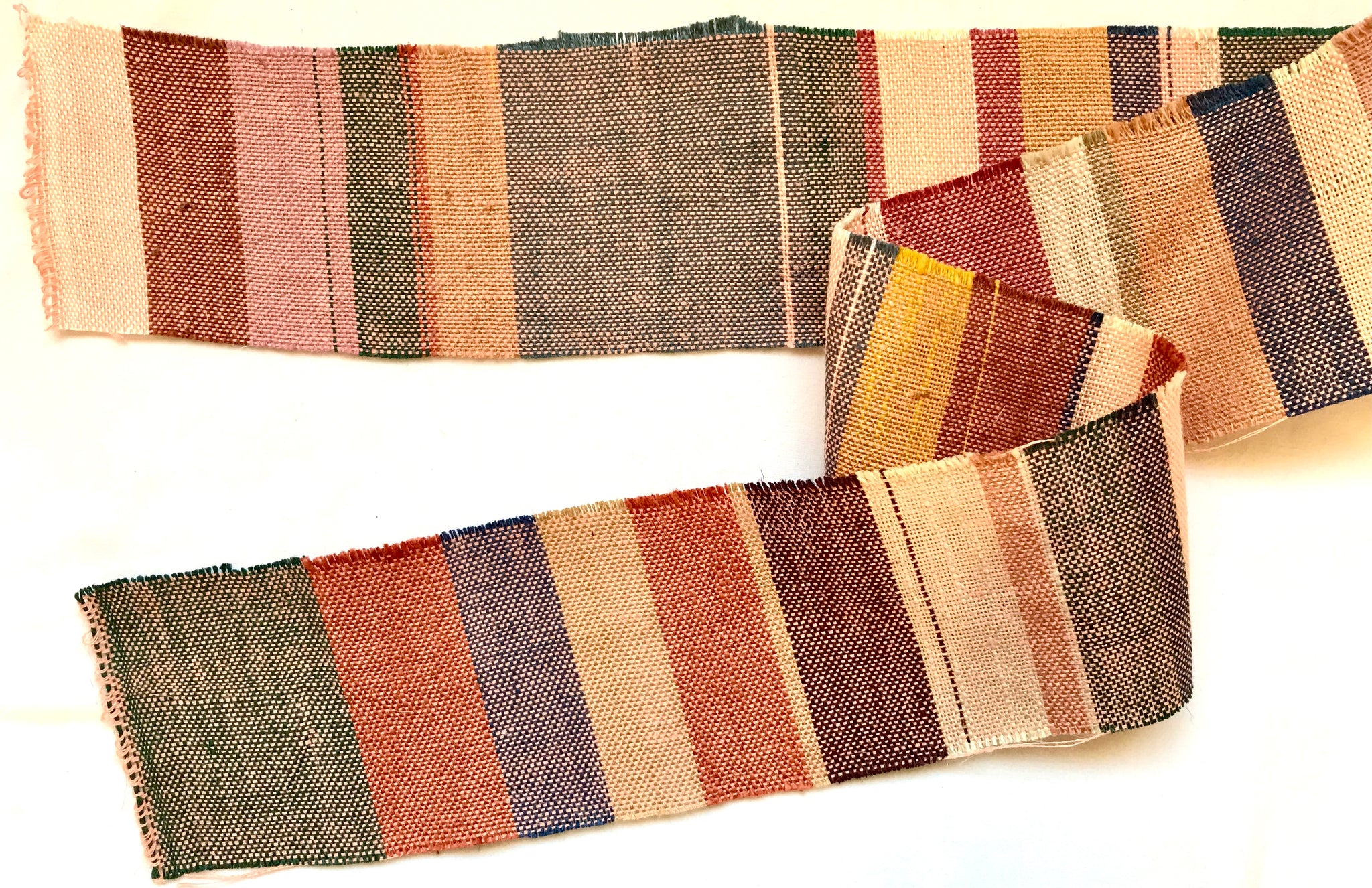 Handwoven deck stripe